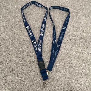 New!! Two Blue New York Yankees Lanyards